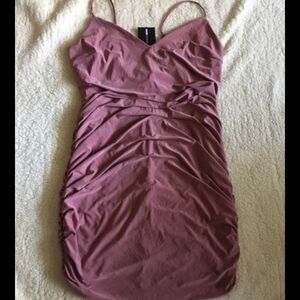 Fashion Nova Mauve Mini Dress